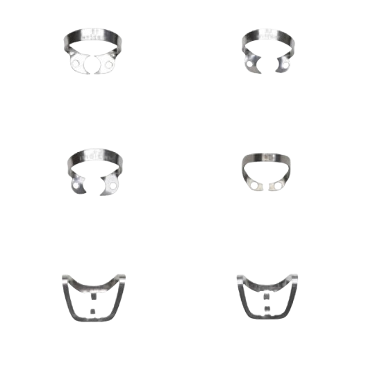 GRAPAS BRINKER: Grapas atraumáticas para aislamiento dental
